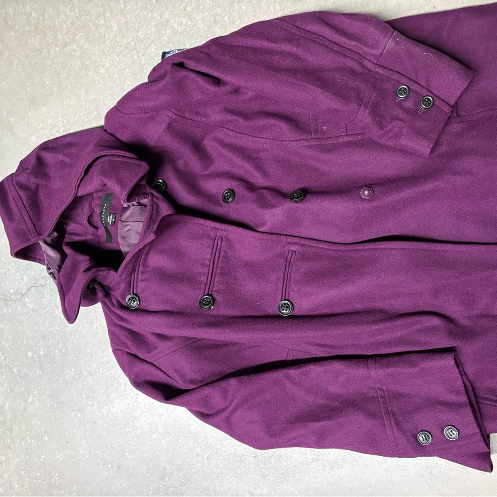 Apostrophe Rich Purple Coat